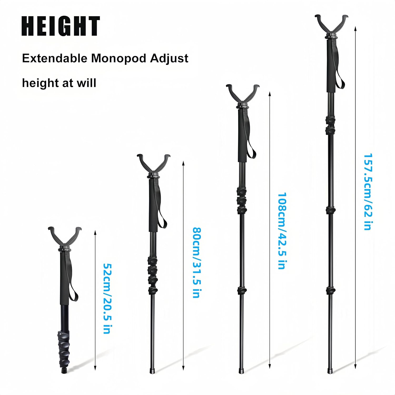 Hunting Shooting Stick Monopod
