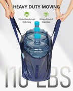 Moving Bags Heavy Duty Extra Large 110LB Storage Bags, 12 Pack-Blue