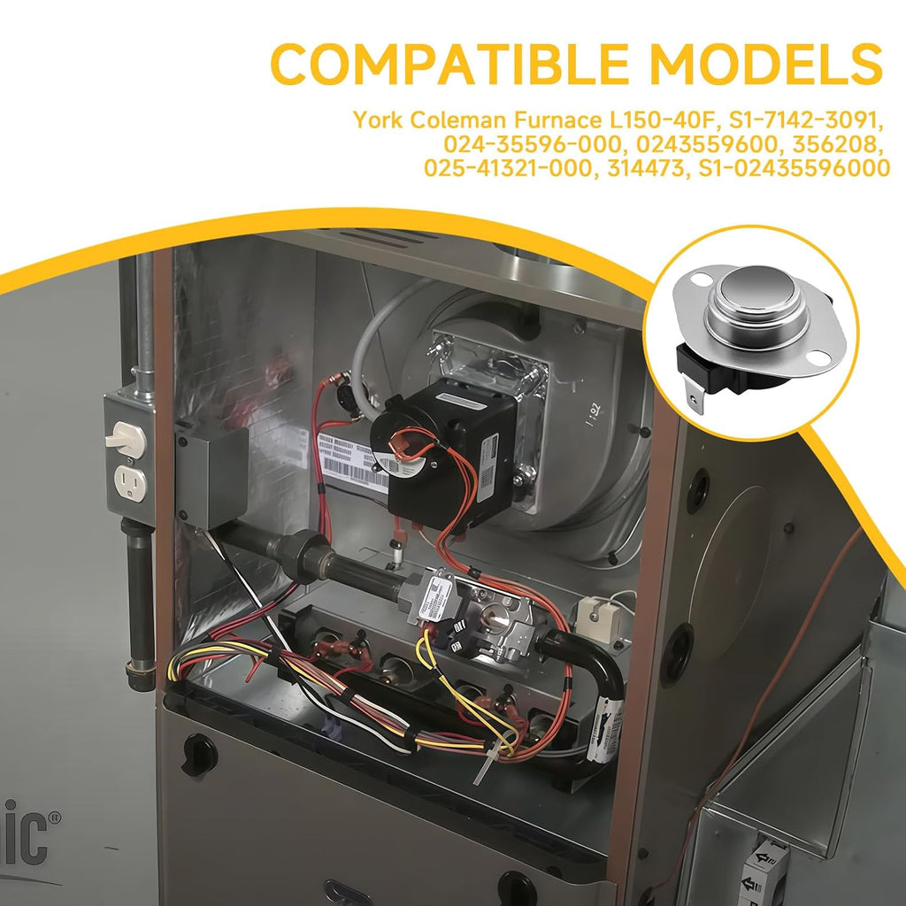 L150-40F Limit Switch Compatible with York Coleman Furnaces