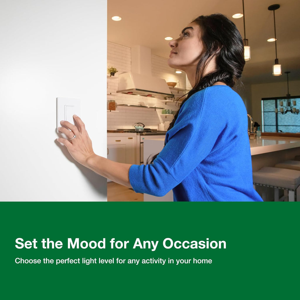 Lutron Diva LED+ Dimmer Switch, Paddle Dimmer, Single Pole/3-way
