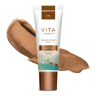 Beauty Blur Face - Dark, BB Cream, Hydrating Skin Finish, Radiant Glow & Flawless Complexion, 1.01 fl oz