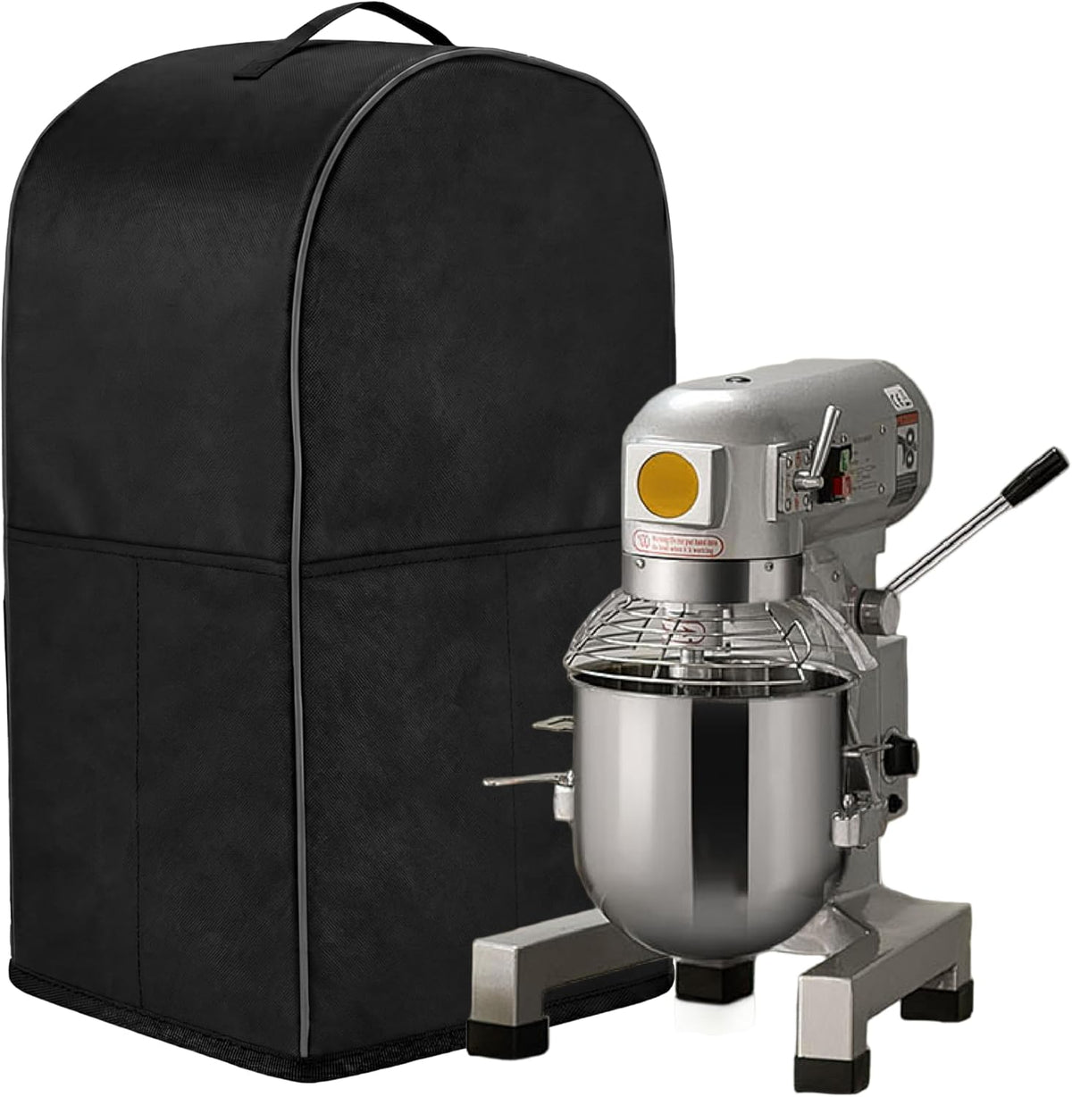 Commercial Stand Mixer Cover for VEVOR 20 Qt, 23"L x 20"W x 31"H Black