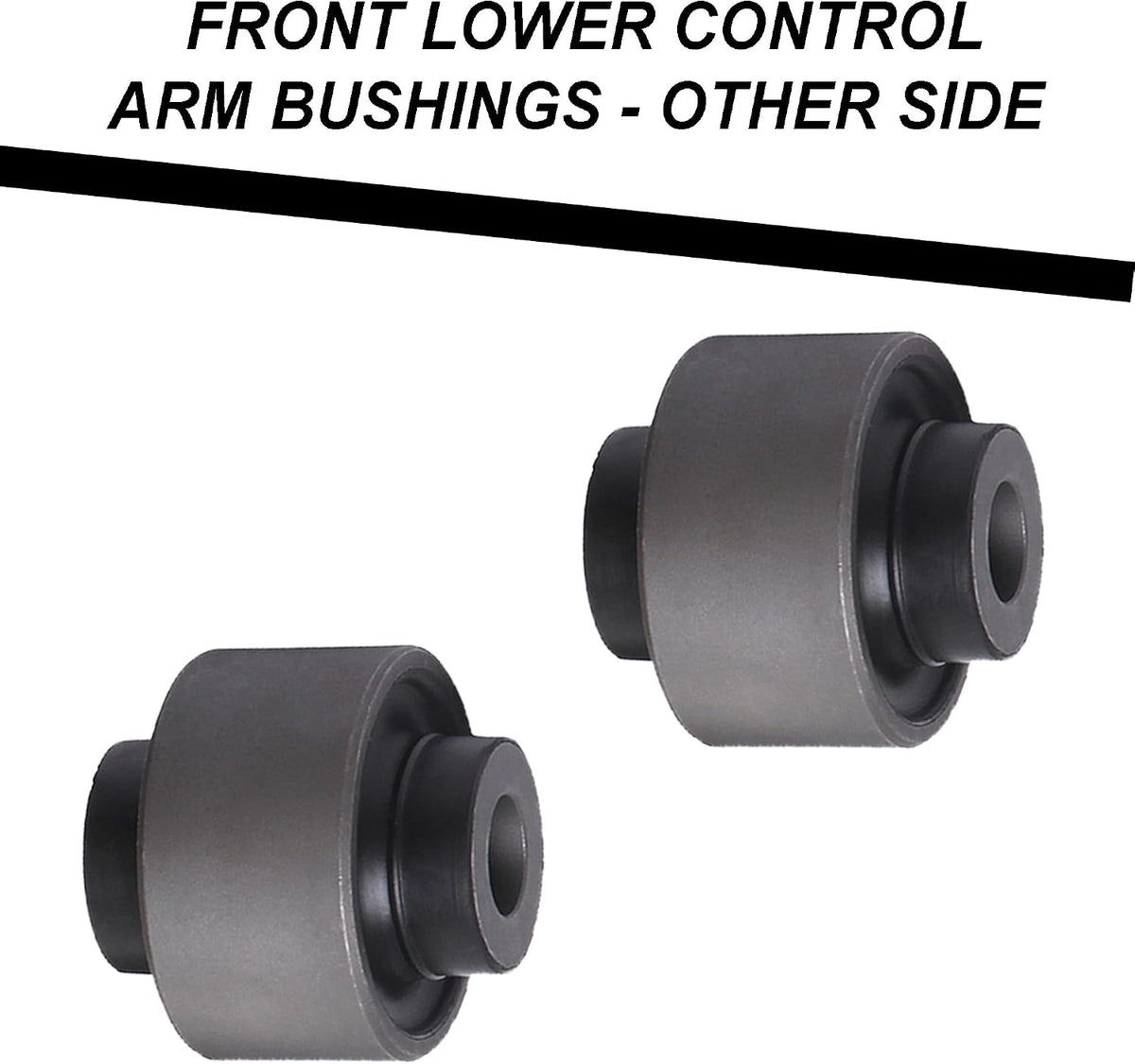 AUTOACER Front Lower Forward & Rearward Control Arm Bushing Kit 4Pcs for Pathfinder 2013-2020, JX35 2013, QX60 2014-2020, Altima 2007-2014, Maxima 2009-2014, Murano 2013-2014, Murano Convertible 2012