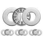 uxcell NTA613+2TRA Needle Roller Thrust Bearings with Washers, 10mm Bore