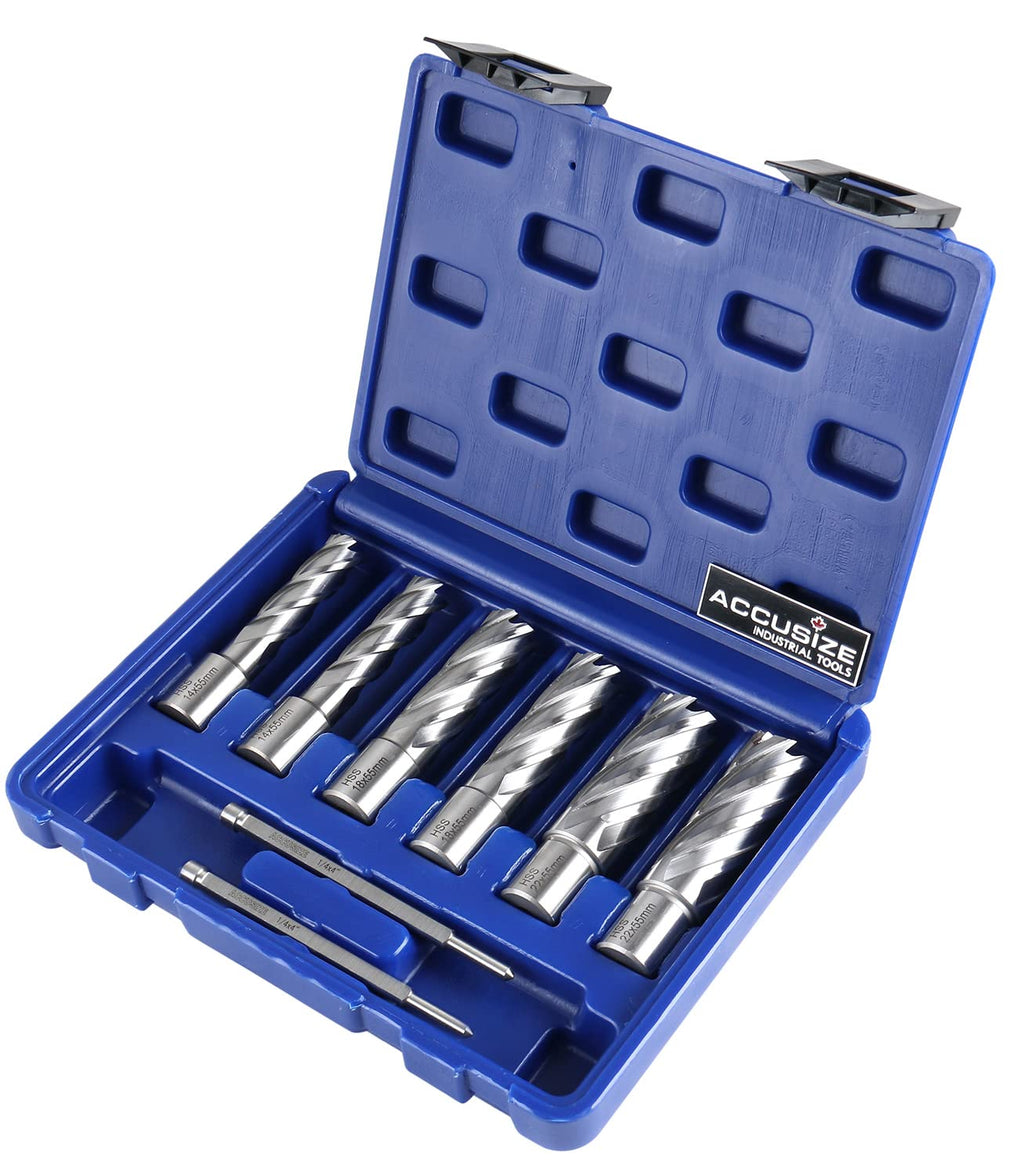 Accusize HSS Annular Cutter Set, 0519-0055