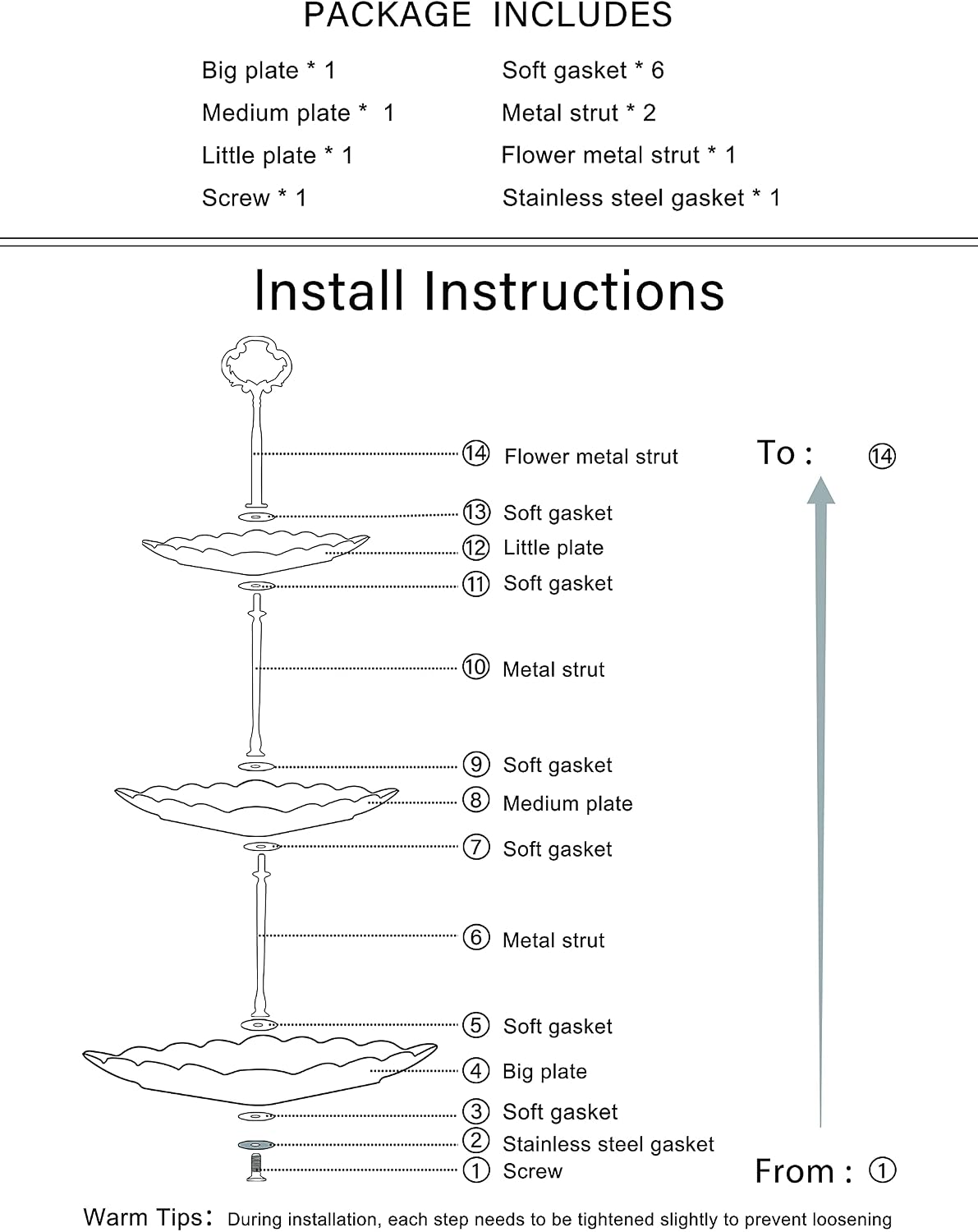 3 Tier Porcelain Cupcake Stand, Tiered Serving Cake Stand, Square White Embossed Dessert Stand, Weddings Parties