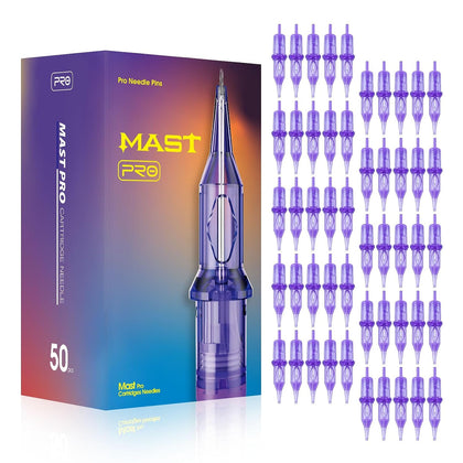 Needles Assorted 50Pcs Tattoo Cartridge Needles Round Liner