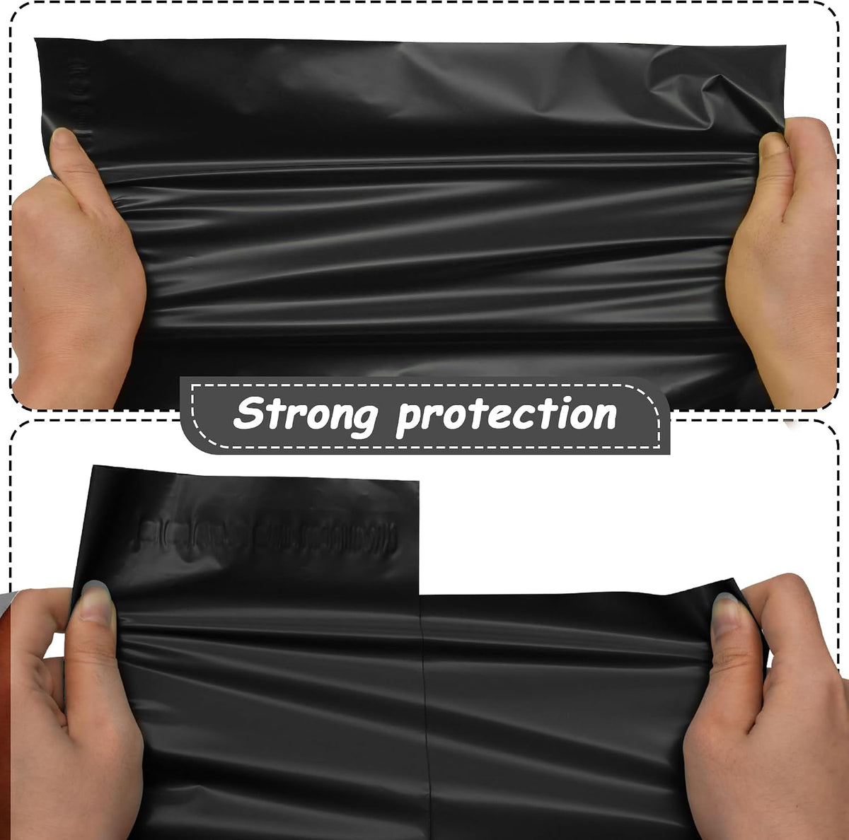 Poly Mailers 9x12 Inch, 100 Pcs Shipping Bags, Black