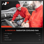 A-Premium Engine Radiator Cooling Fan Assembly