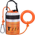 Water Rescue Throw Bag - 3/10 Inch Rope with 50FT /70FT/100FT Length Up to 1900lbs Tensile Strength Throwable