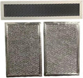 Microwave Grease&Charcoal Filter Set for GE PVM9179EF1ES,PVM9179EF2ES, PVM9179EF3ES,PVM9179EK5ES, PVM9179EK6ES,PVM9005SJ8SS