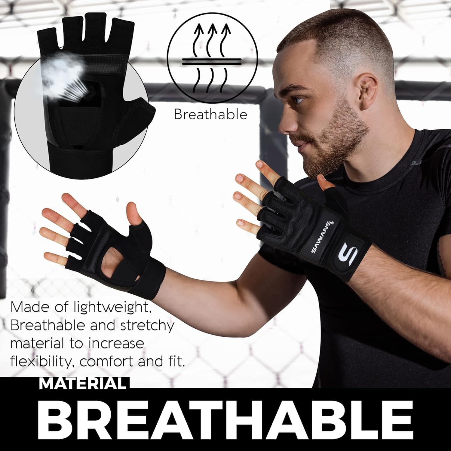 MMA Gloves Karate Mitts Punch Bag Boxing Gloves Martial Arts Combat Taekwondo Kickboxing Mitts Fighting Grappling