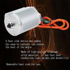 Kunray Electric DC Motor 48V 2000W Max Speed 5700rpm