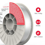 YESWELDER Stainless Steel MIG Solid Wire, ER308L .030-Diameter 10-Pound Strong ABS Plastic Spool Welding Wire