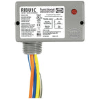 Functional Devices RIBU1C Enclosed Pilot Relay, 10 Amp Spdt with 10-30 Vac/Dc/120 Vac Coil