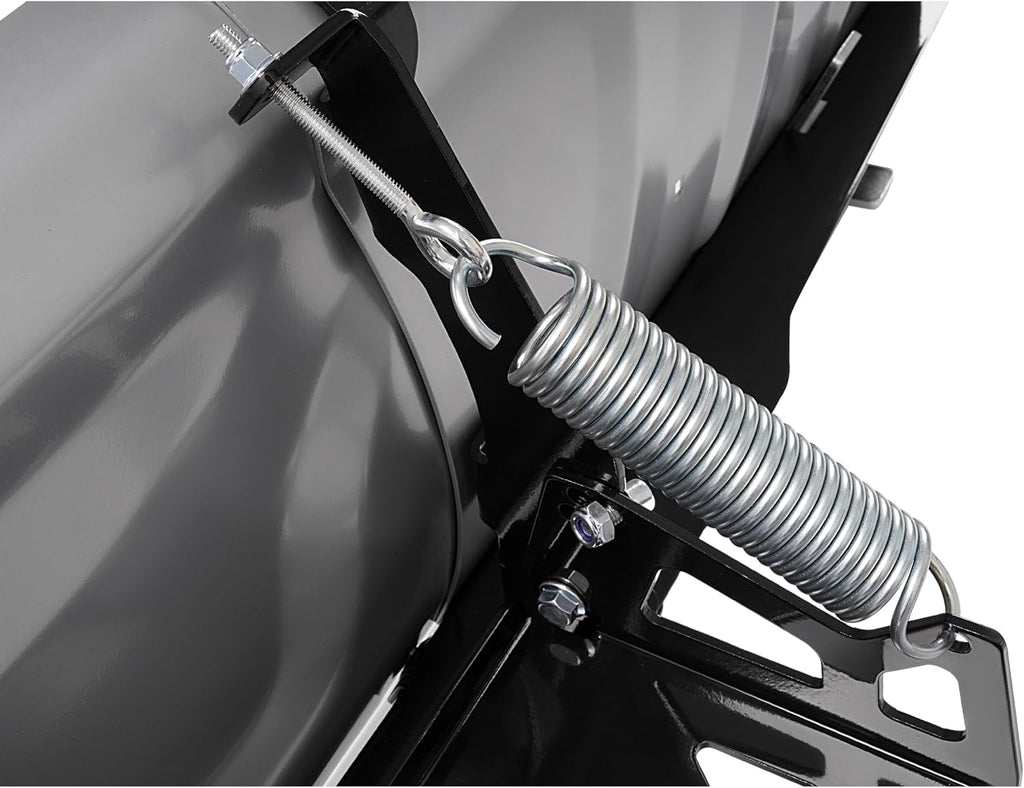 60" - 72" Universal UTV Switchblade Snow Plow Blade Angle Adjustable | Steel Powder Coated Gray+Black