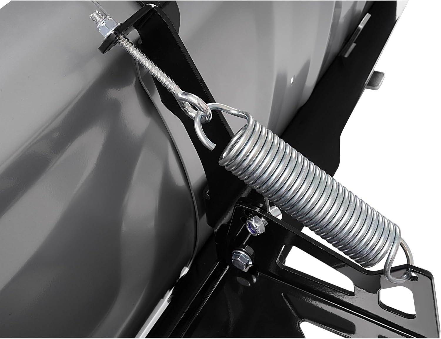 60" - 72" Universal UTV Switchblade Snow Plow Blade Angle Adjustable | Steel Powder Coated Gray+Black