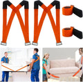 Lift and Move Furniture, Appliances, Supports pcs up to 800 lb. Moving Strap Set, 2 Harnesses and 2 Classic Length