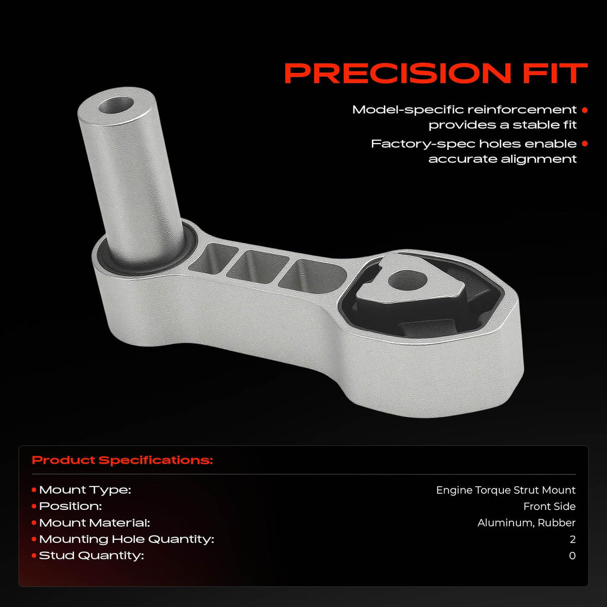 A-Premium Front Torque Strut Mount Compatible with Fiat
