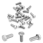 25Pcs M8 Hex Bolts M8x20mm Hex Head Bolt 304 Stainless Steel