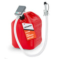 DeWay Fuel Transfer Pump, Auto-Stop & Beep Nozzle, 3.8 GPM, 51in Hose