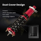Coilover for Honda Civic 1988-2000, Red Damper Adjustable