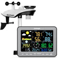 SA68 Weather Station 12-in-1 Wireless Weather Station Indoor Outdoor with Rain Gauge, Wind Speed/Direction