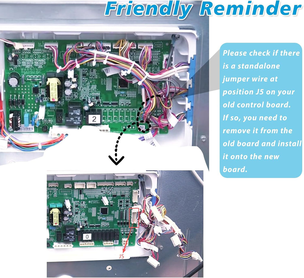 WR55X38248 Control Board Compatible with GE Refrigerator
