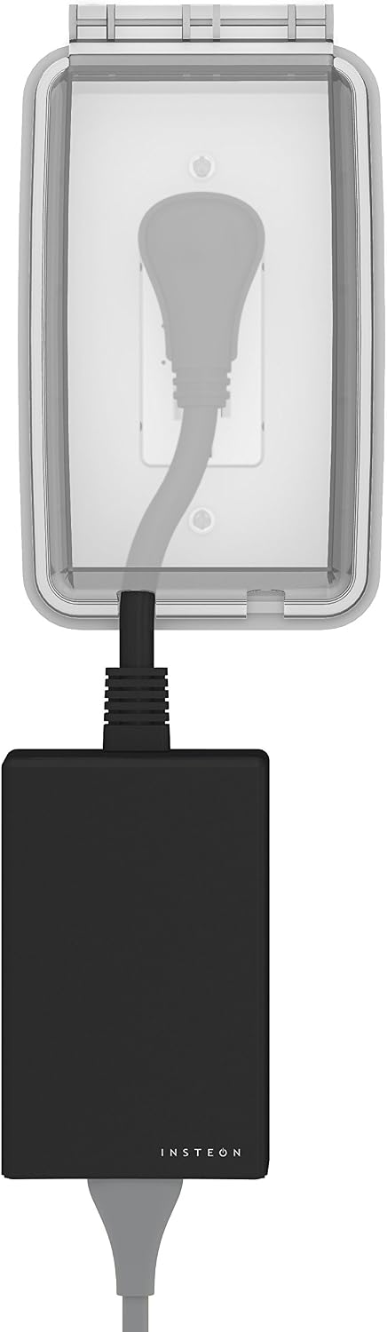 Outdoor Smart Plug, 1440W On/Off Plug for Holiday Lights - 2634-222 | Works with Alexa & Google Assistant, Hub