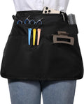 Barber Apron with 6 Pockets, Waterproof and Bleach-proof Hair Stylist Apron for Men Women,Hairdresser Apron for