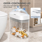 MOAPLL 3.2 Gallon Automatic Bathroom Trash Can with Lid, Motion Sensor
