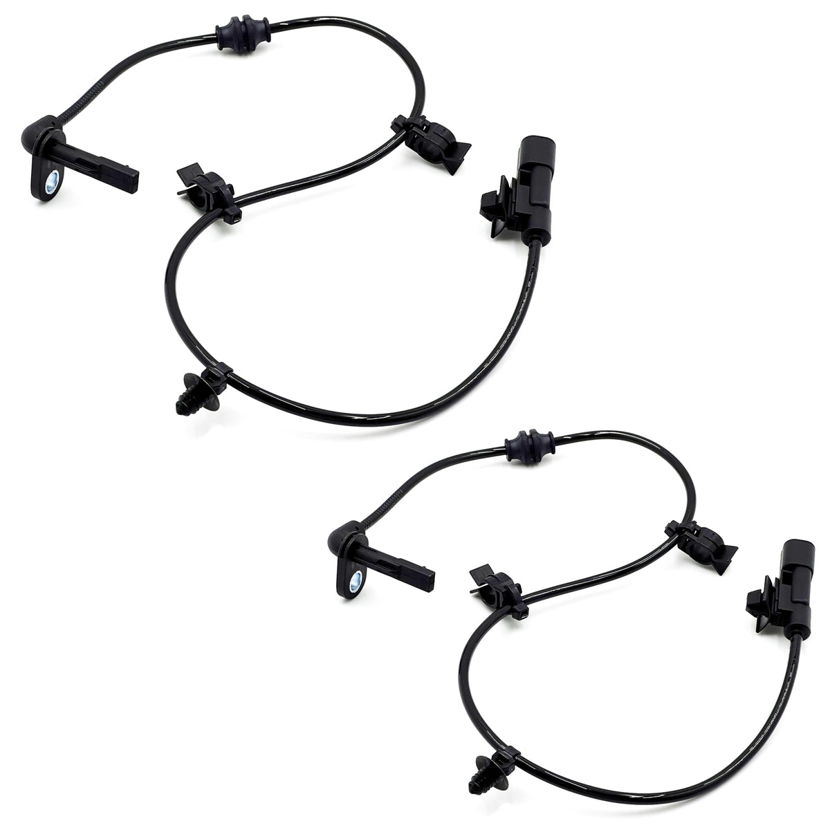 2Pcs Rear Left and Right ABS Wheel Speed Sensor Compatible with Chevrolet