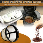 Reusable Coffee Filters for Breville BDC650BSS Grind Control Coffee Maker