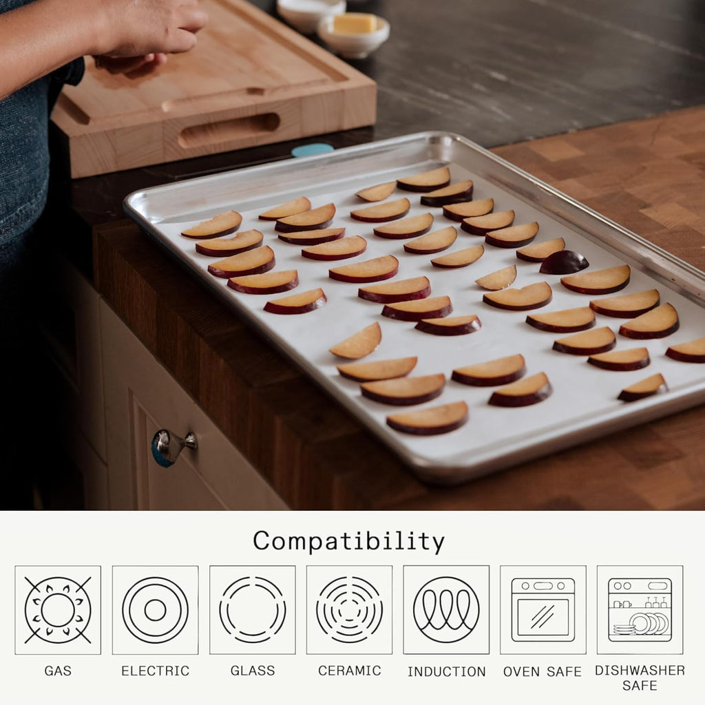 Cookware - Sheet Pan - Commercial Grade Aluminum - Professional Bakeware