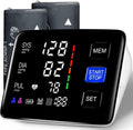 Blood Pressure Monitor, 9-17'' & 13-21'' Extra Large Blood Pressure Cuff Upper Arm, LED Color Backlit Screen