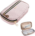 Pill Organizer Case 2 Times a Day- Weekly Medicine Organizer Travel Pill Box with Removable 7 Day Medicine Case