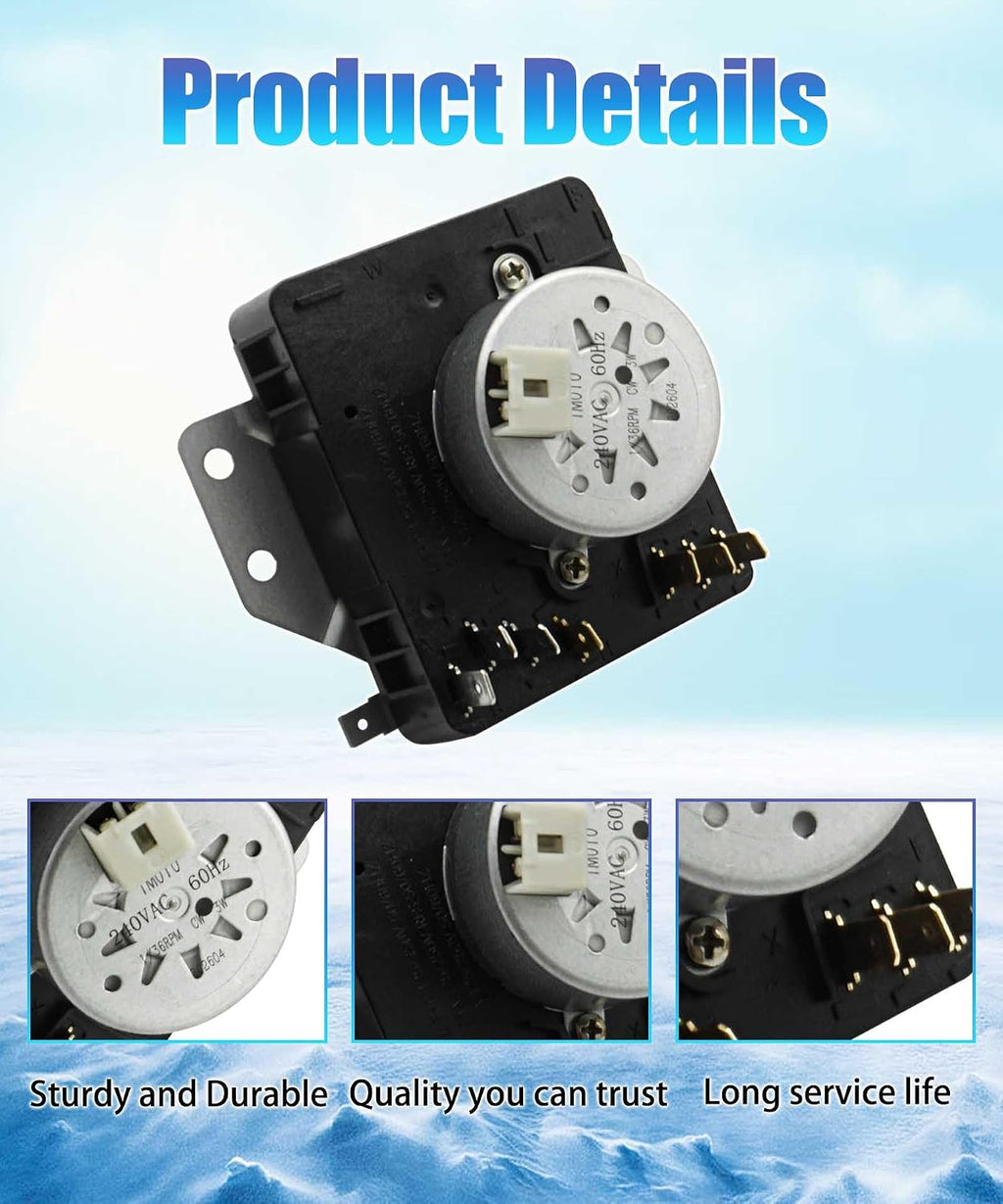 W10185972 WPW10185972 Dryer Timer Replacement Part Fits for OEM Whirlpool Kenmore KitchenAid,Jenn-Air,Amana,Admiral,Norge,Roper,Replaces 1481701 AP6016537 PS11749827 EAP11749827