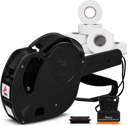 X 1 Line Price Gun Kit - 1 Line Label Gun with 9000 White Blank Labels, and an Extra Inker