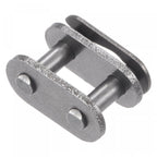 uxcell 8Pcs Chain Master Connector Link Roller, 3/8" Pitch Carbon Steel, Standard Connecting Split Links for 06B Chain