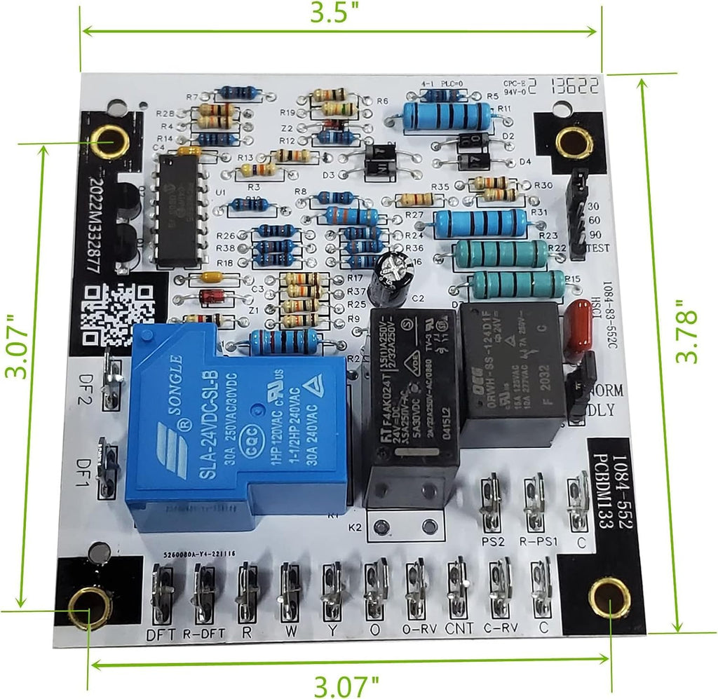 PCBDM133S Defrost Control Board HVACR ANZ130181AA APD1424070M41AA