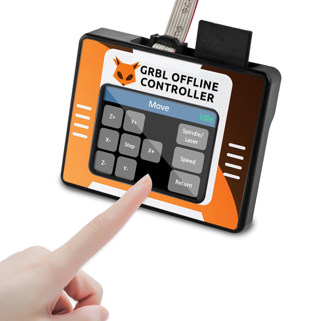 FoxAlien CNC Offline Control Module with 2.4 inch Touchscreen LCD