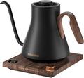 Gooseneck Electric Kettle with 1℉ Temperature Control, 0.9 Liter | Fast Heating, Stainless Steel Interior, for Pour