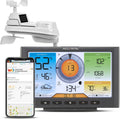 Iris (5-in-1) Home Weather Station with Wi-Fi Connection to Weather Underground with Temperature, Humidity, Wind
