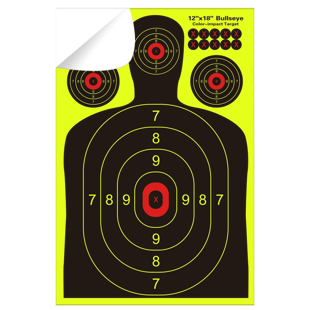 12x18 inch Silhouette Splatter Targets