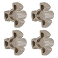 MECCANIXITY Microwave Oven Turntable Roller Support Coupler Shaft Replacement 5mm x 7mm 4 Pcs