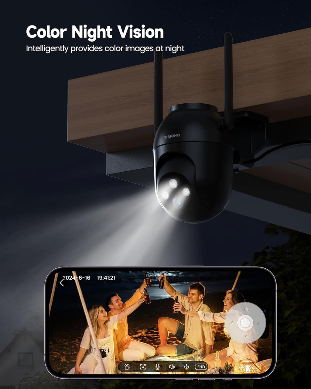 3MP Security Camera Outdoor Wired: Camera for Home Security Outdoor 2.4G/5G WiFi Homekit Dome Surveillance Video Cam