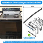 WB15K5076 Oven Door Handle Replacement for GE Hotpoint Stove Handle Parts