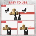 PLANEKO Disconnect Tongs Tool Sized 1”, 3/4”, 1/2” Remove for Pipe Fitting