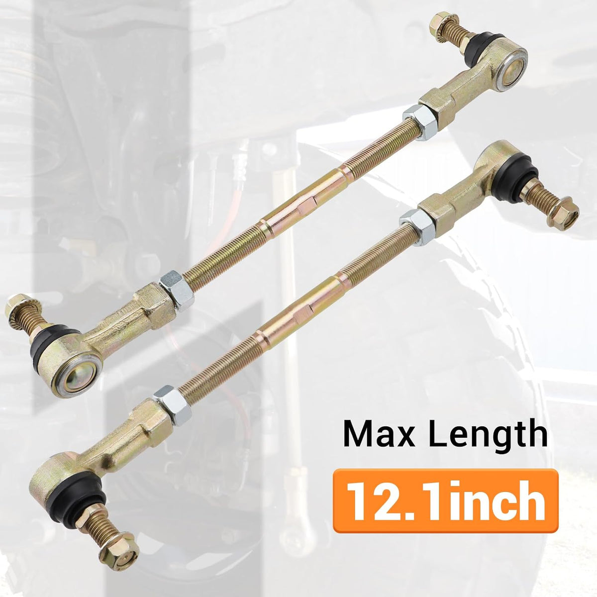 Adjustable Sway Bar End Link 4-6" Lift Compatible with Jeep Wrangler JK