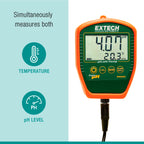 Extech PH220-C Waterproof Palm pH Meter with Cabled Electrode